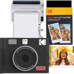 Kodak Instant Camera & Printer ERA Mini Shot 2 MS200B Black (2.1x3.4)