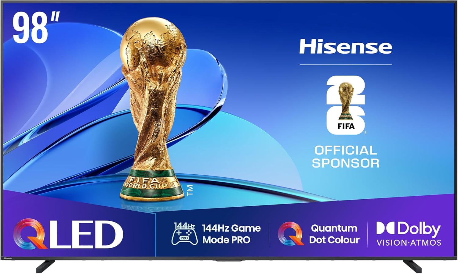 71gi94EKCuL._AC_SL1500_ Hisense 98E7Q 98'' 4K Smart QLED TV - Image 1