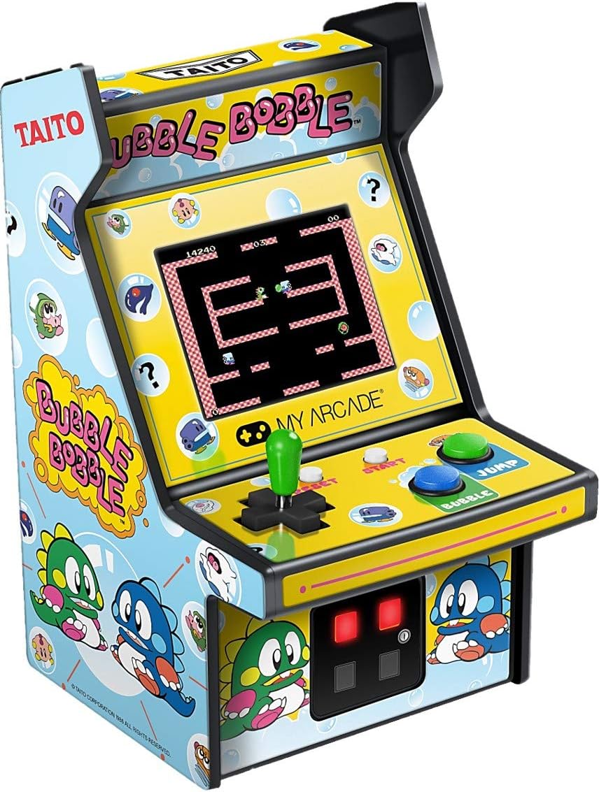 71jC9dbgZFL._AC_SL1169_ My Arcade MICRO PLAYER BUBBLE BOBBLE - Image 1