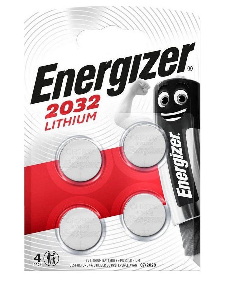 7638900377620 Energizer Batteries Lithium CR2032 (4pcs) - Image 1