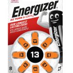 Energizer Batteries Zinc-Air for Hearing Aids (8pcs) Size 13