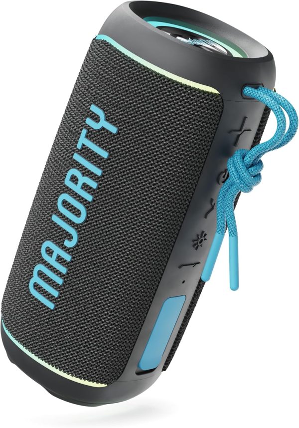 Majority Portable Speakers Move 2 IPX67 24W USB/AUX/SD/RGB UK