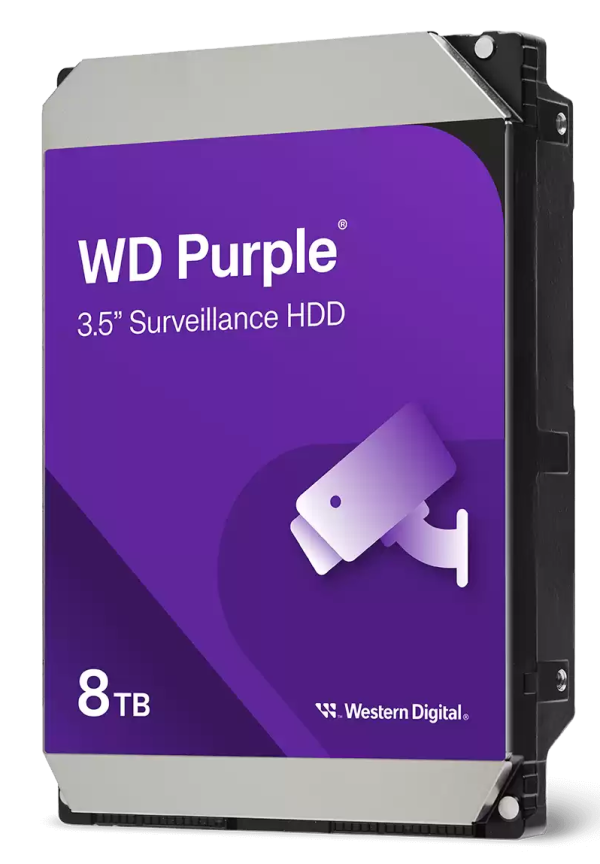 Western Digital HDD 3.5'' PURPLE CCTV 8TB WD85PURZ