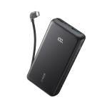 Anker Mobile Powerbank 20000 22.5W Built-In USB-C Cable Black