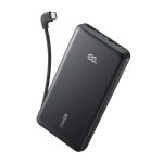 Anker Mobile Powerbank 10000 22.5W Built-In USB-C Cable Black