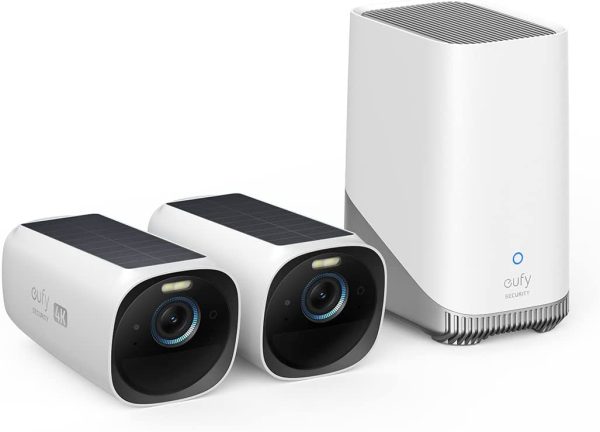 Anker Eufy Security Camera Kit E40 2 x 2K Bullet + Solar + HB3