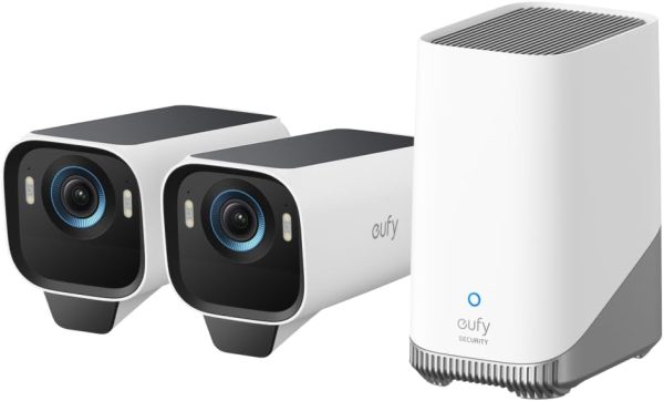 Anker Eufy Security Camera Kit S3 Pro 2 x 4K Bullet + Solar + HB3