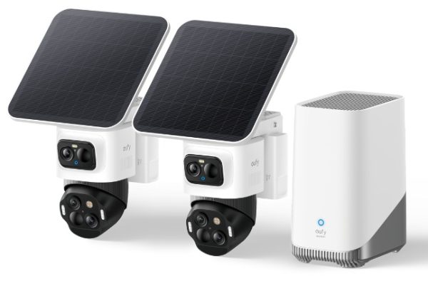 Anker Eufy Security Camera Kit S4 2 x 4K PTZ + Solar Panel + HB3
