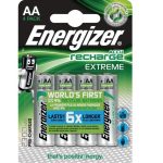 Energizer Batteries Rechargeable AA 2300 mAh (4pcs) Extreme