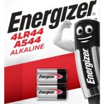 Energizer Batteries Alkaline 4LR44/A544 (2pc)