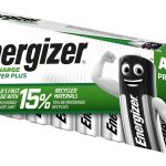 Energizer Batteries Rechargeable AA 2000 mAh (10pcs) Power Plus