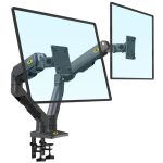 NBMounts Monitor Desk Mount 2xArms Heavy Duty G65