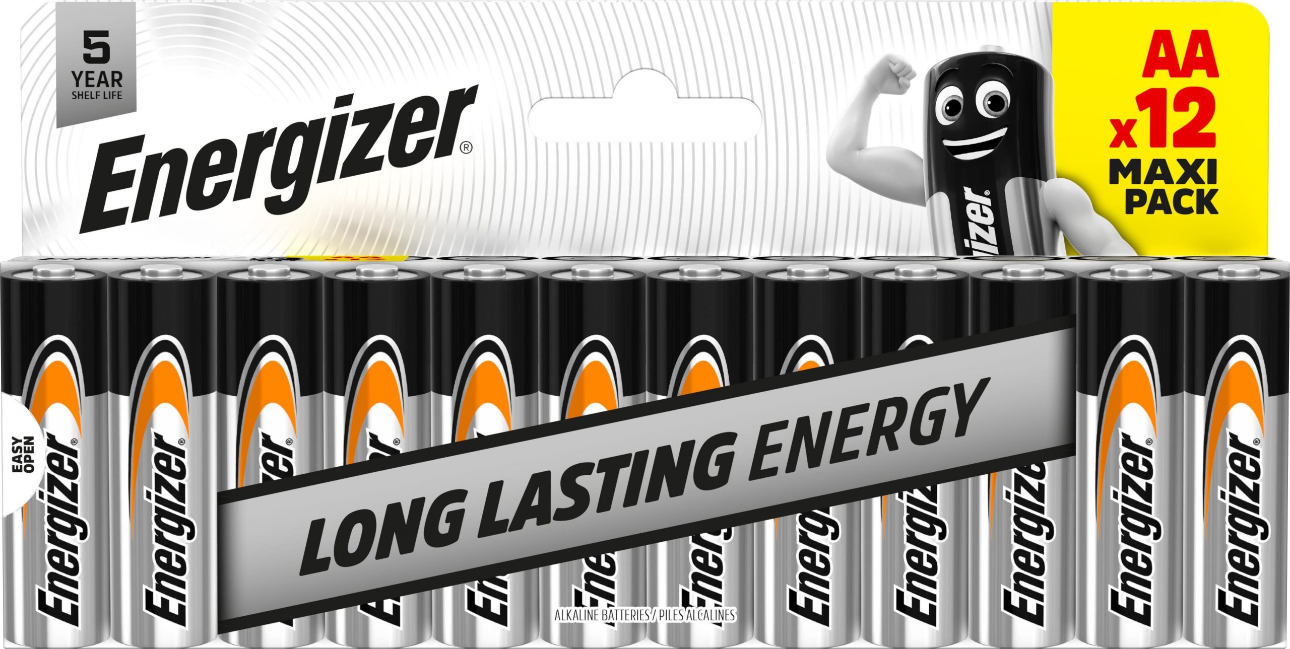 ImageHandler Energizer Batteries Alkaline AA (12pcs) Alkaline Everyday (Blister) - Image 1