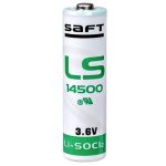 Saft Lithium Thionyl Chloride LS14500 AA 3.6V Battery (1pc)
