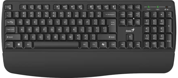 Genius Keyboard Wireless AI with Palm Rest KB-7123 English
