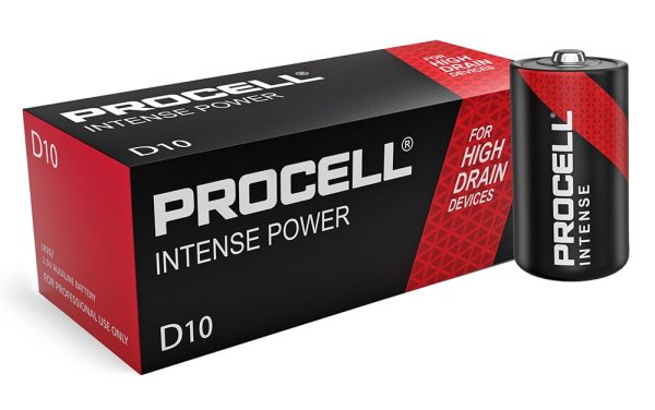 Duracell Procell Industrial D Box of 10pcs