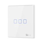 Sonoff T2EU3C-RF Smart Wall Touch Switch 3-Button White