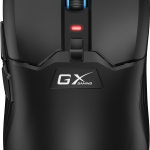 Genius Gaming Mouse Wireless+BT Rechargable & Lightweight RGB 4800DPI Scorpion M8300 Black