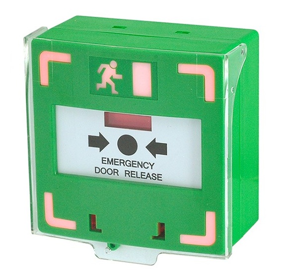 ZDF-101RL Zudsec Button Emergency Door Release ZDF-101R - Image 1
