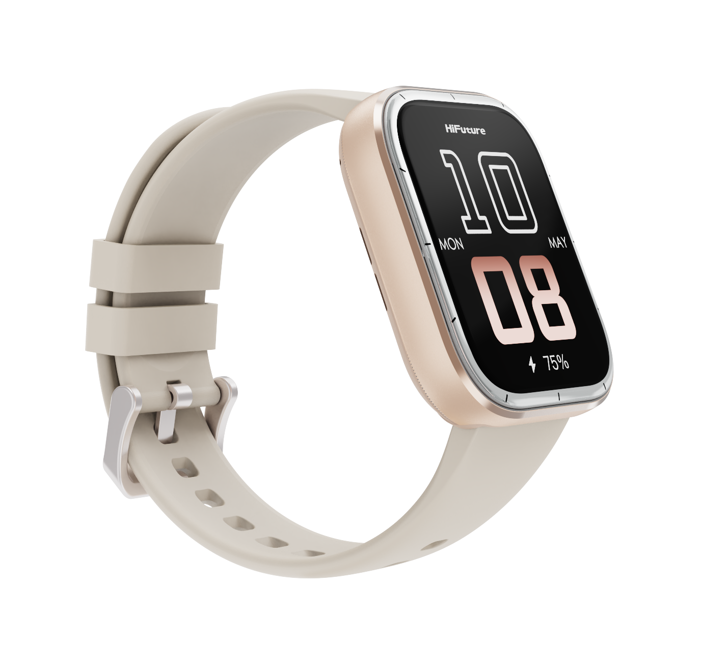 ZONE3-rose_gold-1_1777380342 HiFuture Fashion SmartWatch ZONE3 Pink/Gold - Image 1