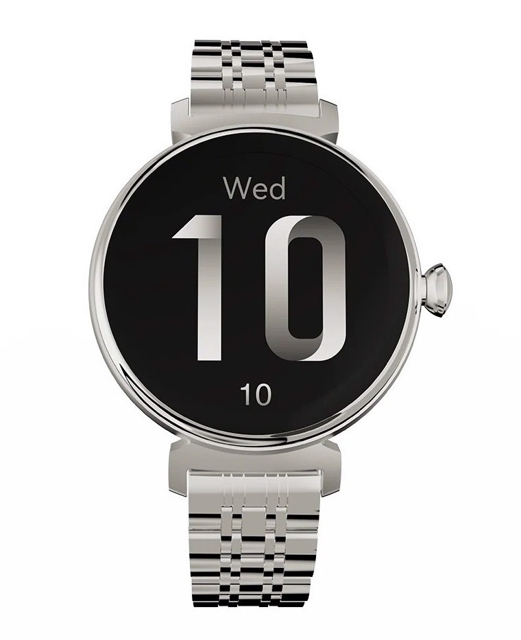 aura-silver HiFuture AURA Luxury Ladies SmartWatch Silver - Image 1