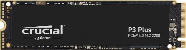 Crucial SSD M.2 NVMe PCIe 4.0 x 4  P3 Plus 2TB
