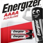 Energizer Batteries Alkaline AAAA (2pcs)