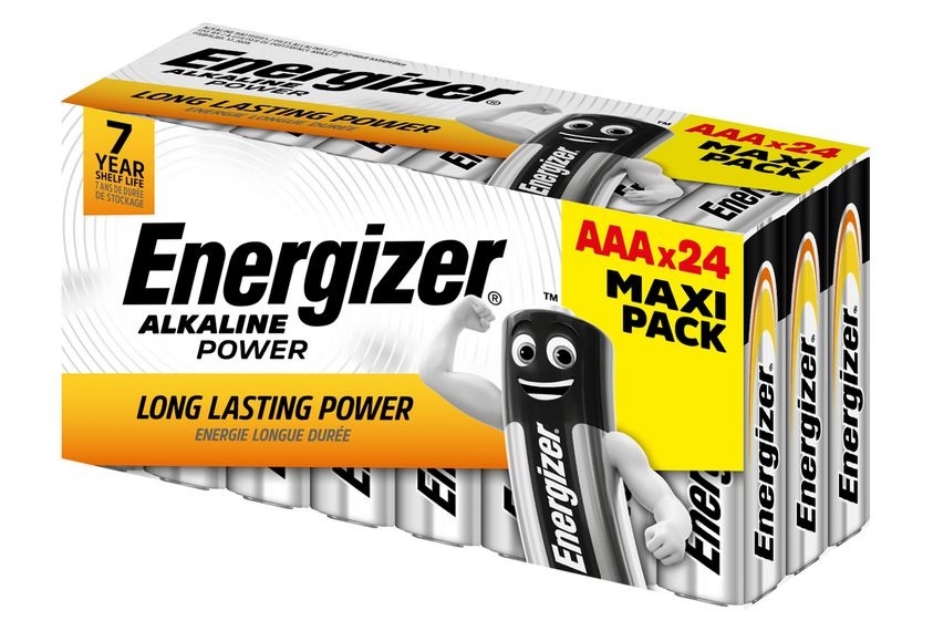 energizer24packAAA Energizer Alkaline Power AAA Batteries (24pcs) pack - Image 1
