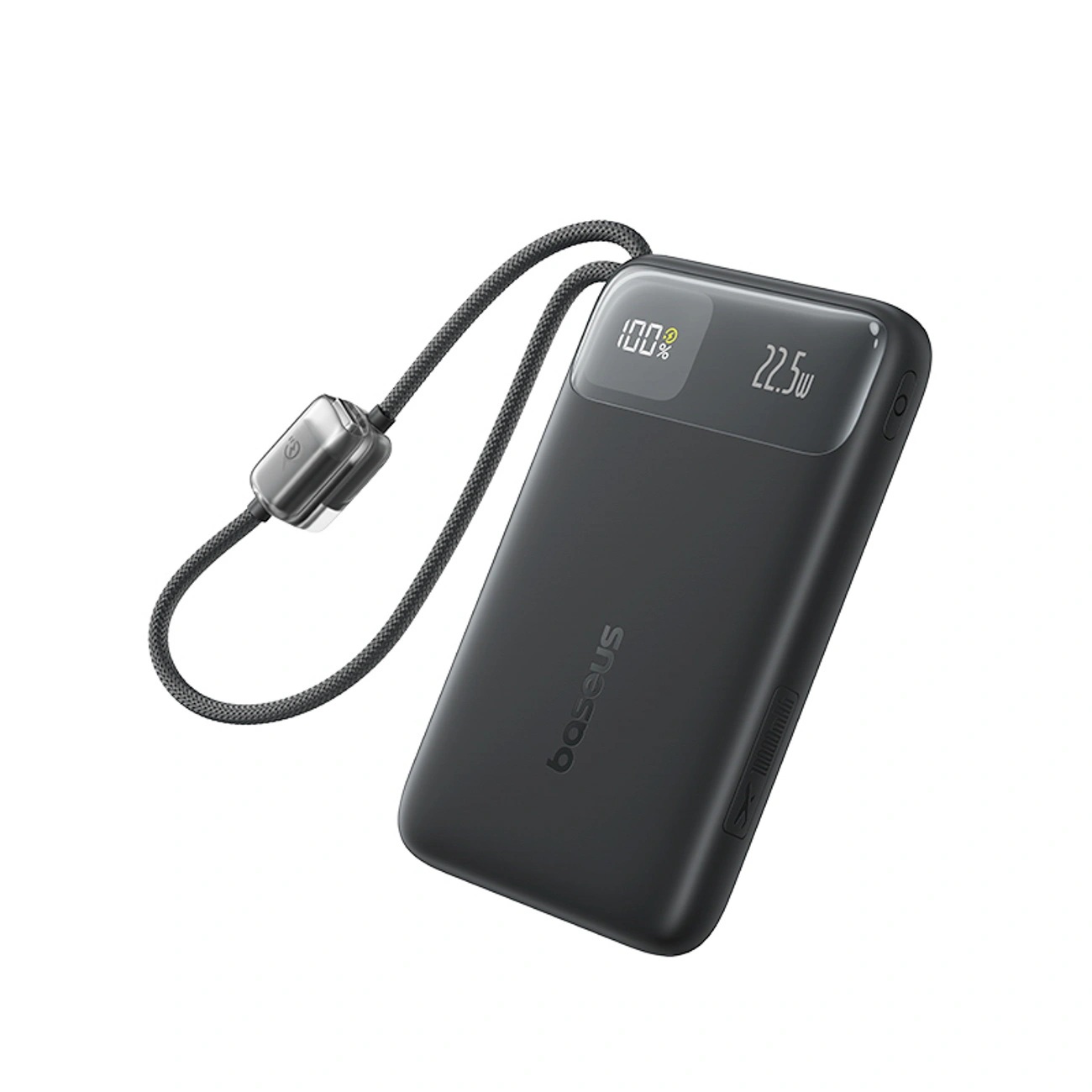 eng_pl_Baseus-EnerFill-FC11-10000mAh-22-5W-Power-Bank-with-Digital-Display-and-Two-Built-in-Cables-Black-208135_1 Baseus Powerbank 22.5W 10000mAh + Display EnerFill FC11 Black - Image 1