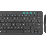 Rii Keyboard & Mouse Wireless 2.4GHz Combo Compact Size RKM709