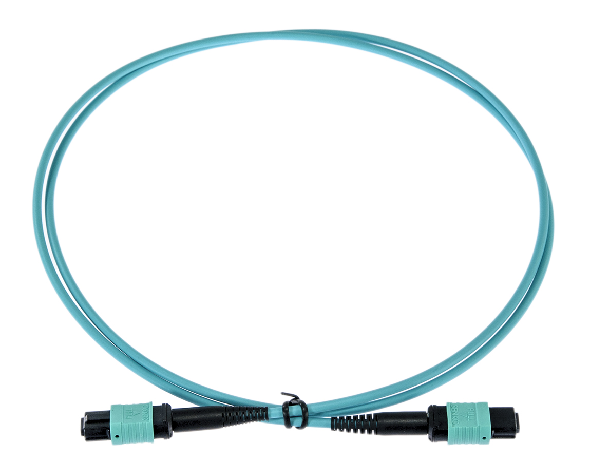 opton-patchcord-mpo-mpo_10389 Opton Fiber Patch Cord MPO - MPO OM3 12F Type B - Image 1