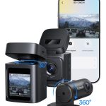Baseus Car Dashcam Front 3K + Back 1080p Kit GPS+Solar PrimeTrip VD1 Black