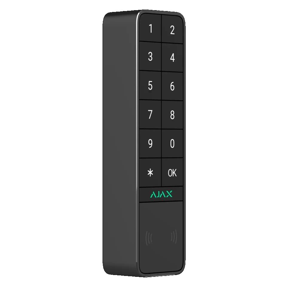 pol_pl_Klawiatura-zewnetrzna-KeyPad-Outdoor-Jeweller-czarny-AJAX-SYSTEMS-99968-286-BL1-109104_3 AJAX BASELINE Keypad Outdoor Black - Image 1