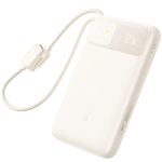 Baseus Powerbank 22.5W 10000mAh + Display EnerFill FC11 Beige
