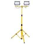 Rexer Floodlight with Tripod Mains Powered 4000k 2 x 50W / 5500 lms RX08052