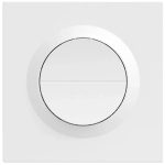 Sonoff Smart Wall Mechanical Switch 1-Button 2 Gang White With Matter
