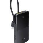 Baseus Powerbank 22.5W 10000mAh + Display EnerFill FC51 Bipow2 Pro Black