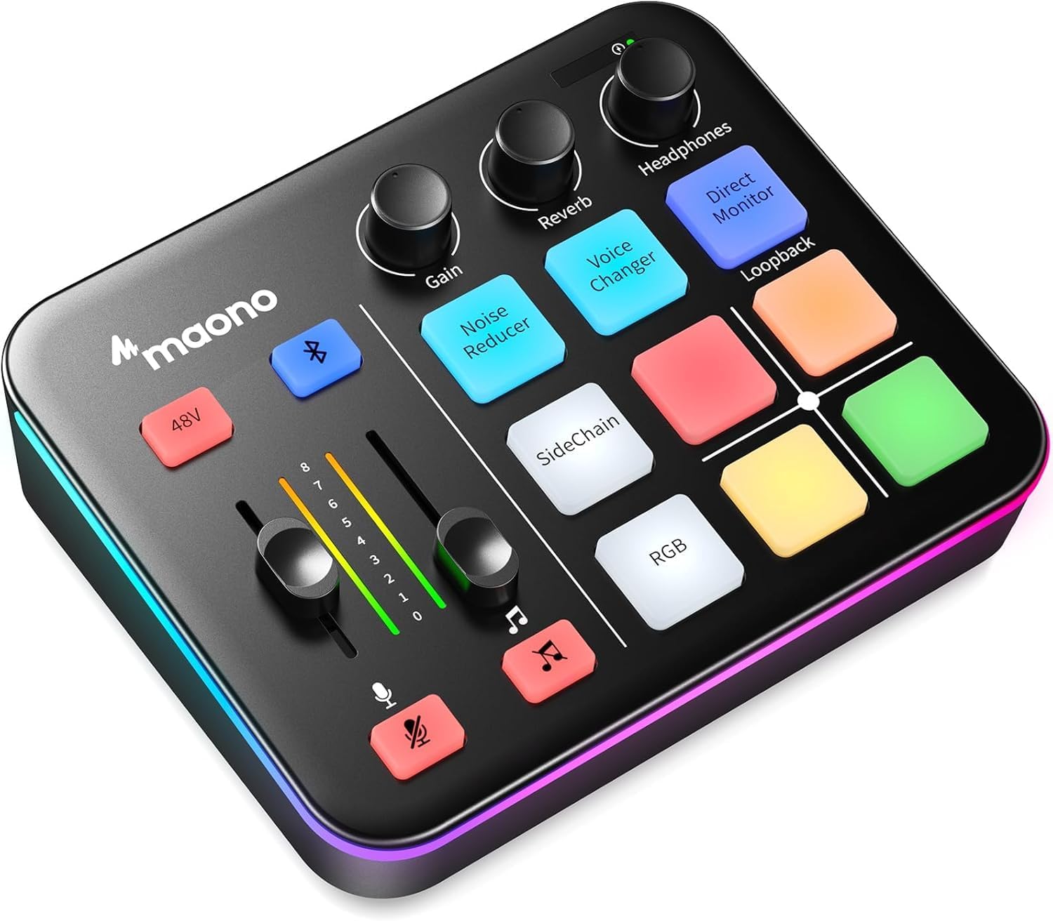 00 Maono Streaming Audio Mixer Console for Gaming & Podcasting G1 NEO - Image 1