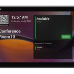 Yealink MTR Scheduling Panel for Booking & Status with 10.1'' Touch, PoE, Wi-Fi/BT, RFID/NFC RoomPanelPlus E2