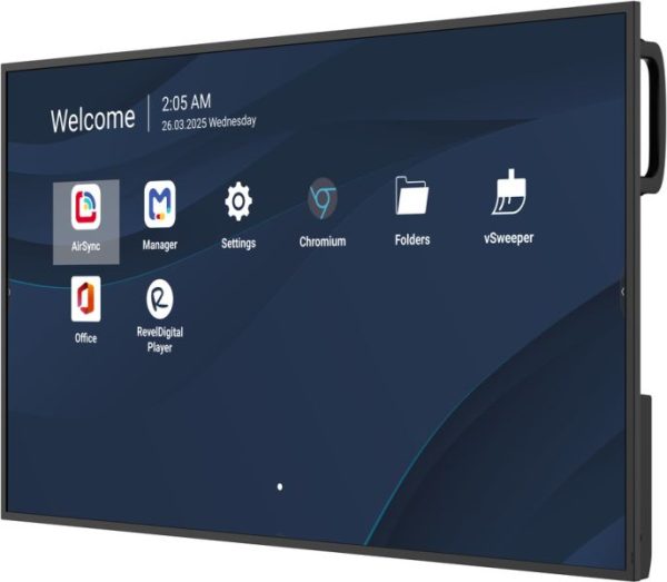 Viewsonic Commercial Display 4K 24/7 Digital Signage 43" Android USB Playback, USB-C/HDMI, Remote Management CDE4314-2C