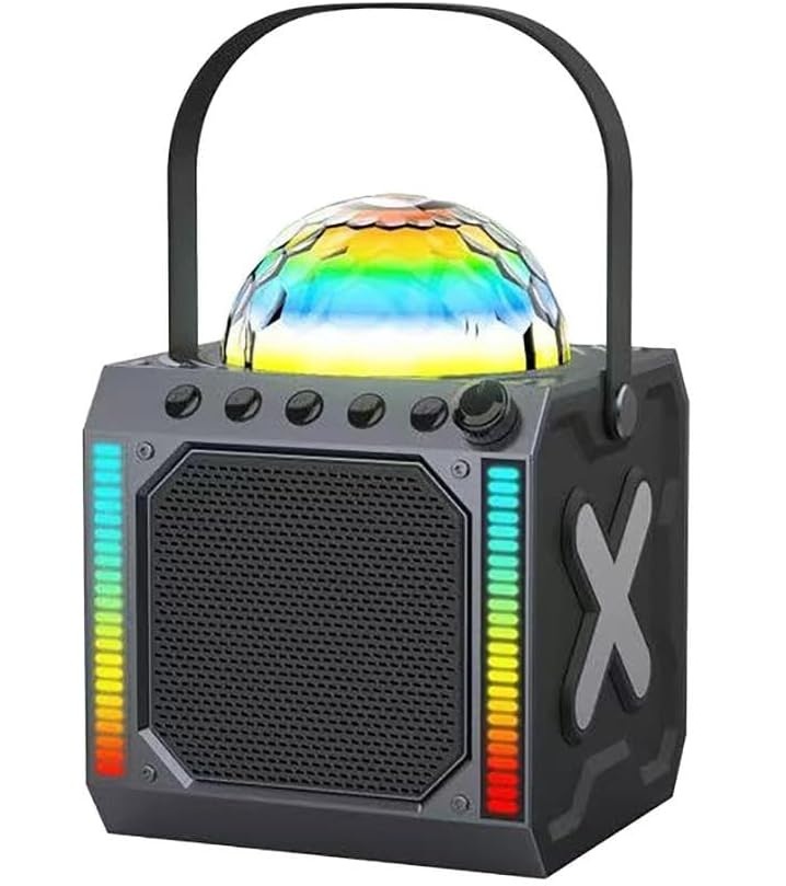 610arP9z9OL._AC_SL1032_12 Denver Audio Karaoke Speaker with Microphone, Disco Light, BT, USB BTM-618 - Image 1