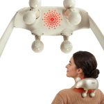 SKG H7-Ultra Neck & Shoulder Massager with White Massage Heads