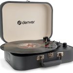Denver Portable Turntable Built-in speakers PC Recording Software VPL-130DGR