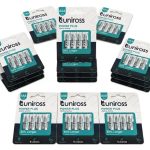 Uniross Alkaline AAA Power Plus Batteries 4 Pcs (Bundle of 15 Packs)