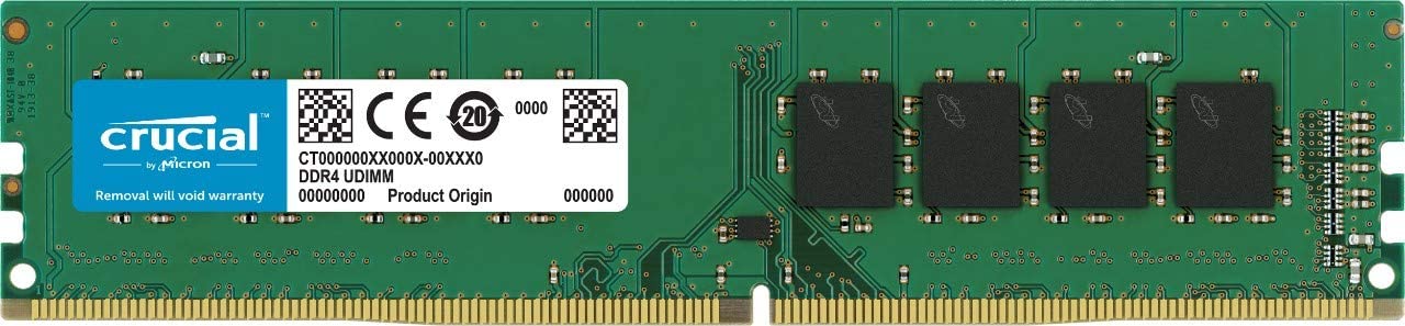CT8G4DFRA266 Crucial UDIMM 8GB RAM DDR4-2666 CL19 for Desktop PC - Image 1
