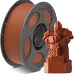 Anycubic PLA Filament Brick Red 1Kg.  Ideal Usage: Planters, flower pots, architectural replicas, terracotta-style pottery, tiles, and rustic home decor elements.
