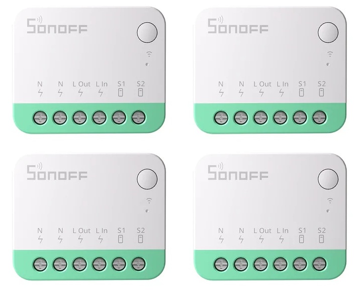 MINIR4PACK Sonoff WiFi Smart Switch MINI R4M ( Matter ) 4 Pack - Image 1