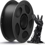 Anycubic PLA Basic Filament Black 1Kg. Ideal Usage: Concept models, decorative items, rapid prototypes, and low-stress household gadgets.