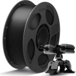 Anycubic PLA+ Filament Black 1Kg. Ideal Usage: Functional prototypes, mechanical parts, durable household gadgets, and brackets or mounts that require more impact resistance than standard PLA can provide.