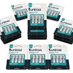 Uniross Alkaline AA Power Plus Batteries 4 Pcs (Bundle of 15 packs)